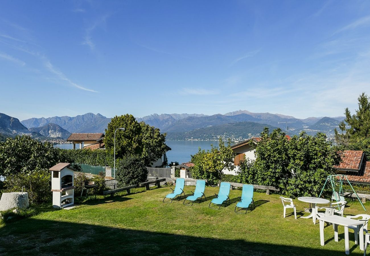 Ferienwohnung in Stresa - Africa apartment over Stresa with lake view