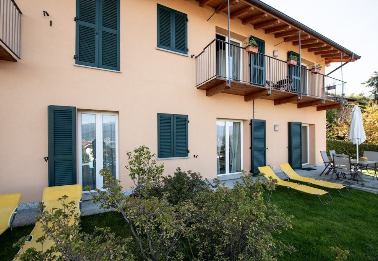 Ferienwohnung in Stresa - Africa apartment over Stresa with lake view