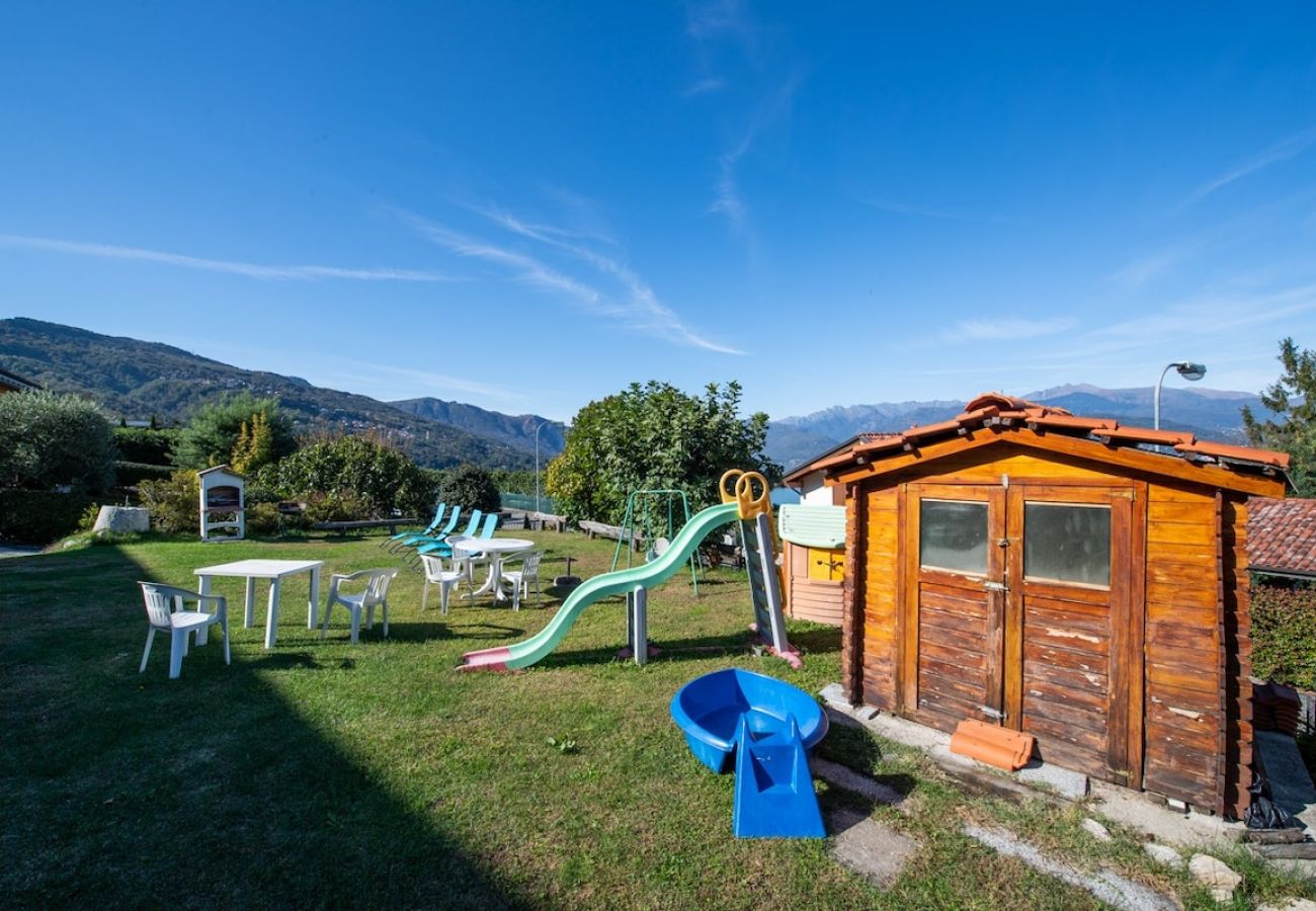 Ferienwohnung in Stresa - Africa apartment over Stresa with lake view