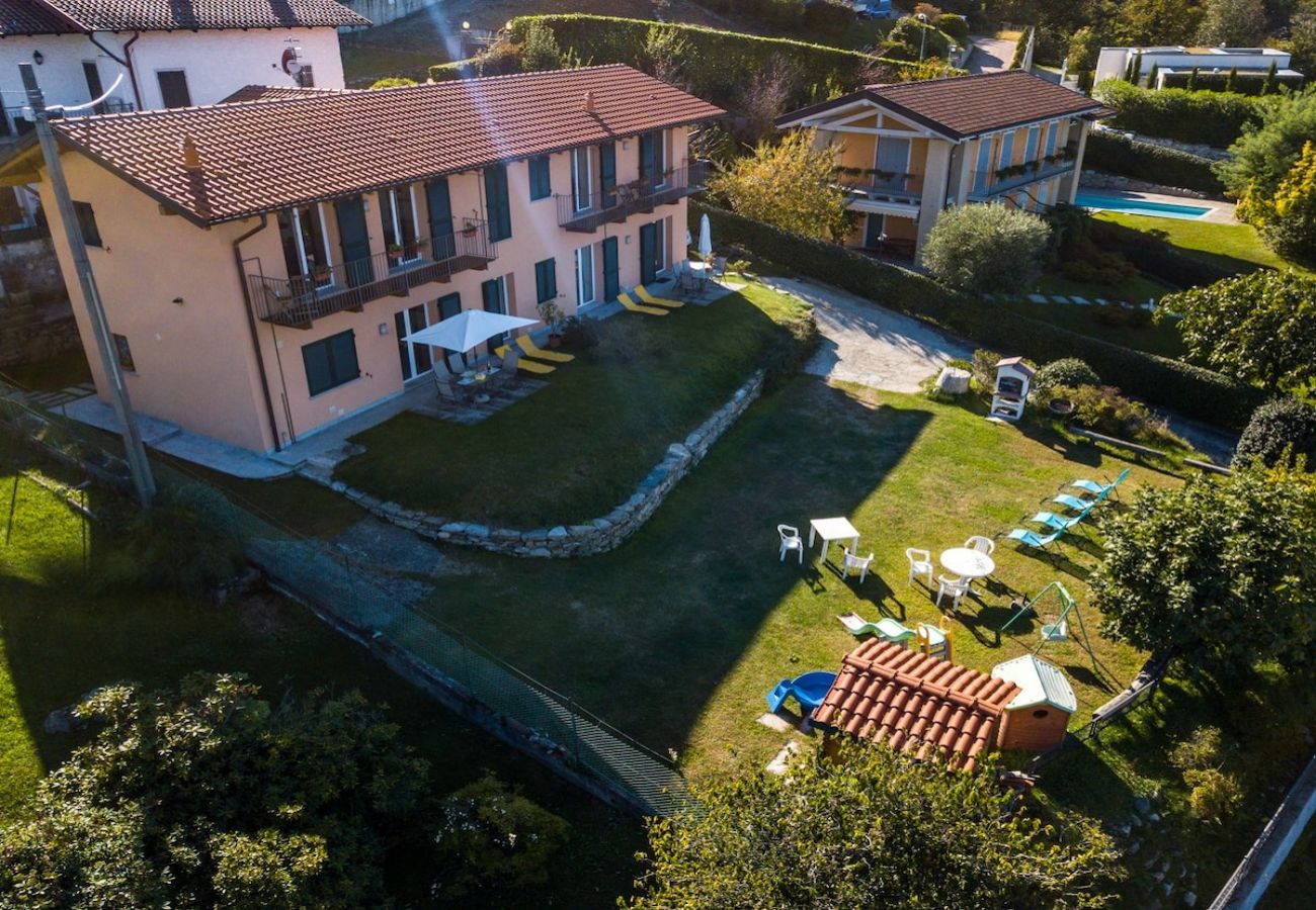 Ferienwohnung in Stresa - Africa apartment over Stresa with lake view