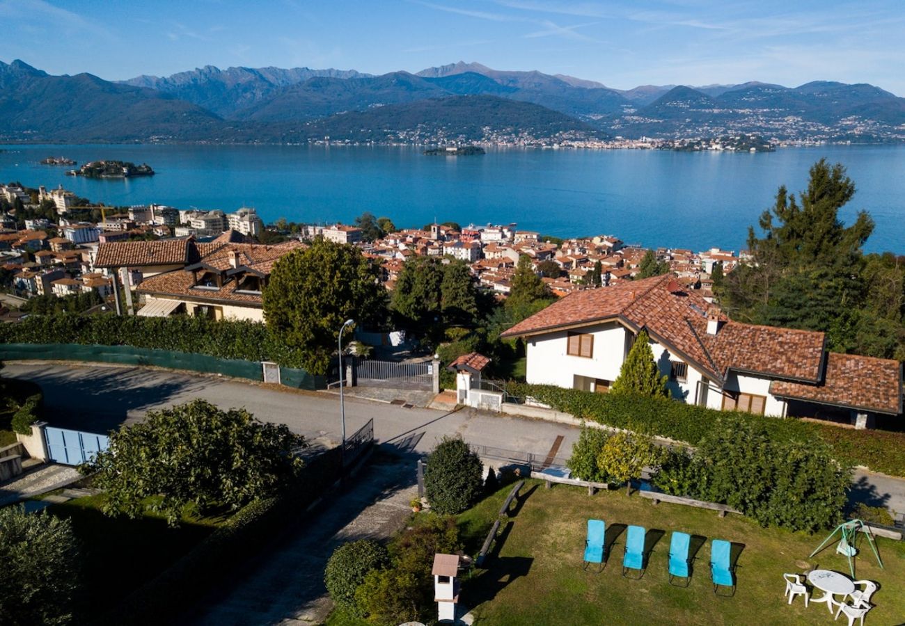 Ferienwohnung in Stresa - Africa apartment over Stresa with lake view