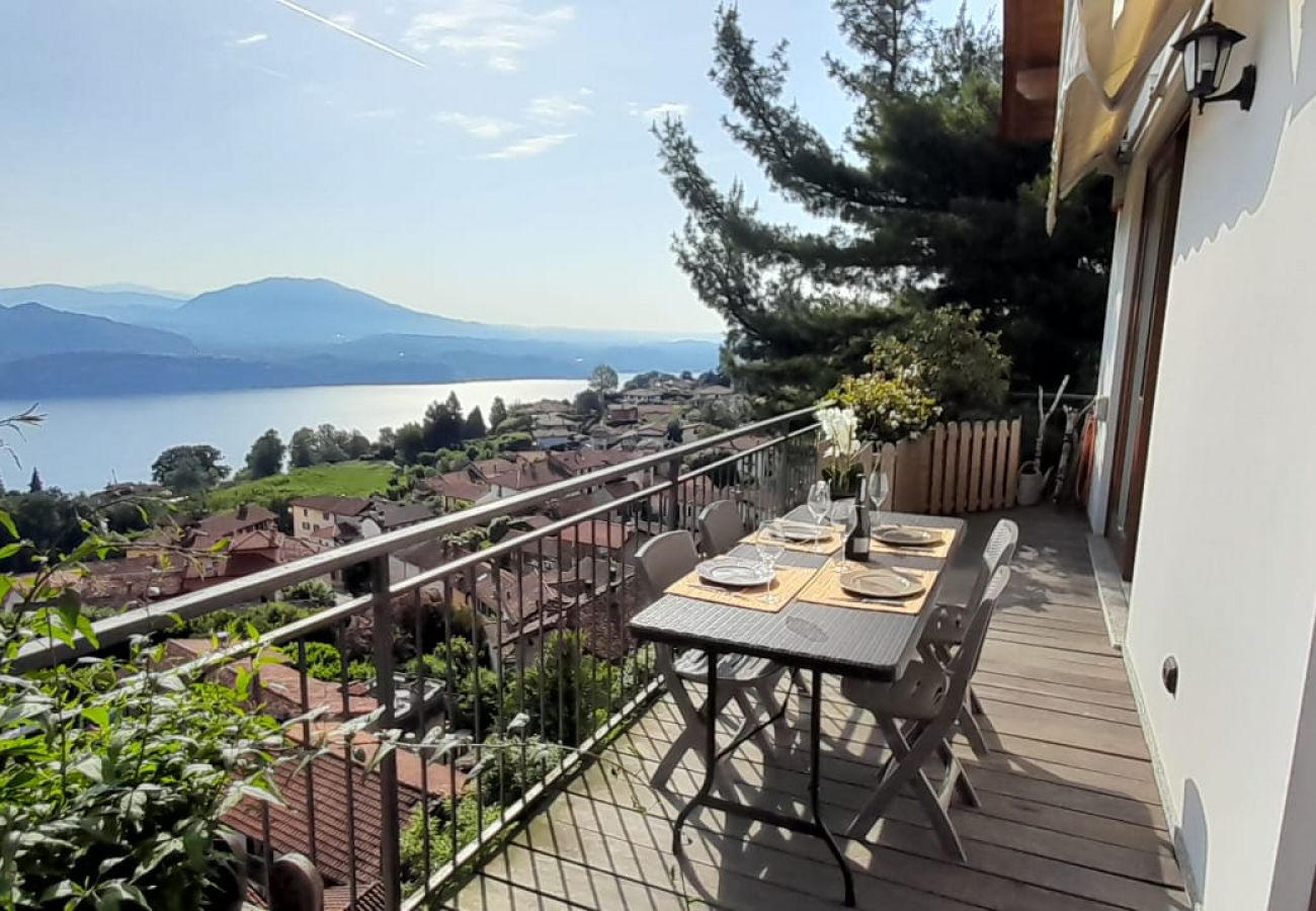 Ferienwohnung in Magognino - Penthouse San Rocco luxury lake view apartment