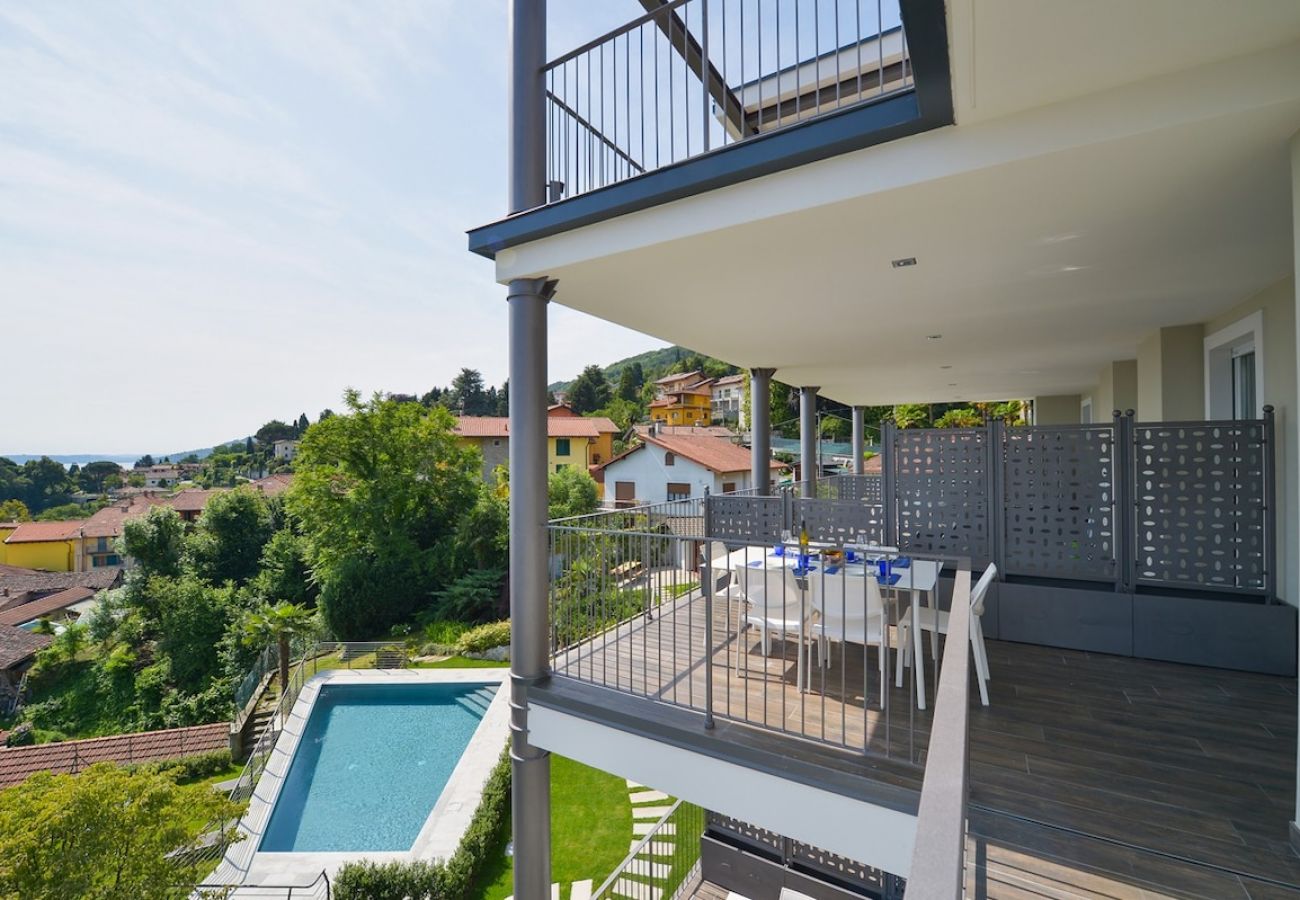 Ferienwohnung in Baveno - The View-Sky: design apt. with terrace lake view