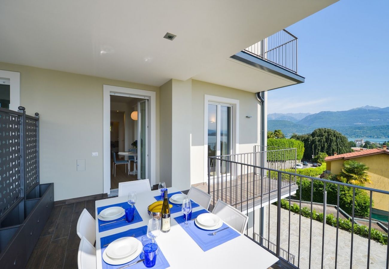 Ferienwohnung in Baveno - The View-Sky: design apt. with terrace lake view