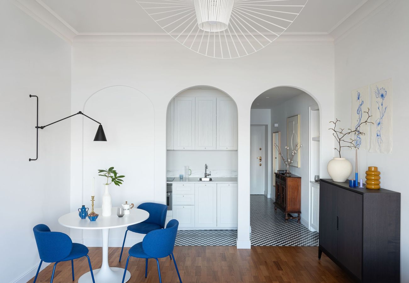 Ferienwohnung in Belgirate - Camelia modern apartment with lake view in Belgira