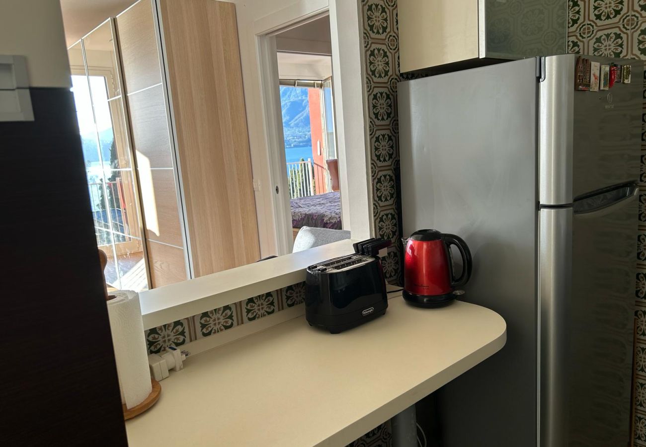 Ferienwohnung in Oggebbio - Vera apartment with wonderful terrace lake view