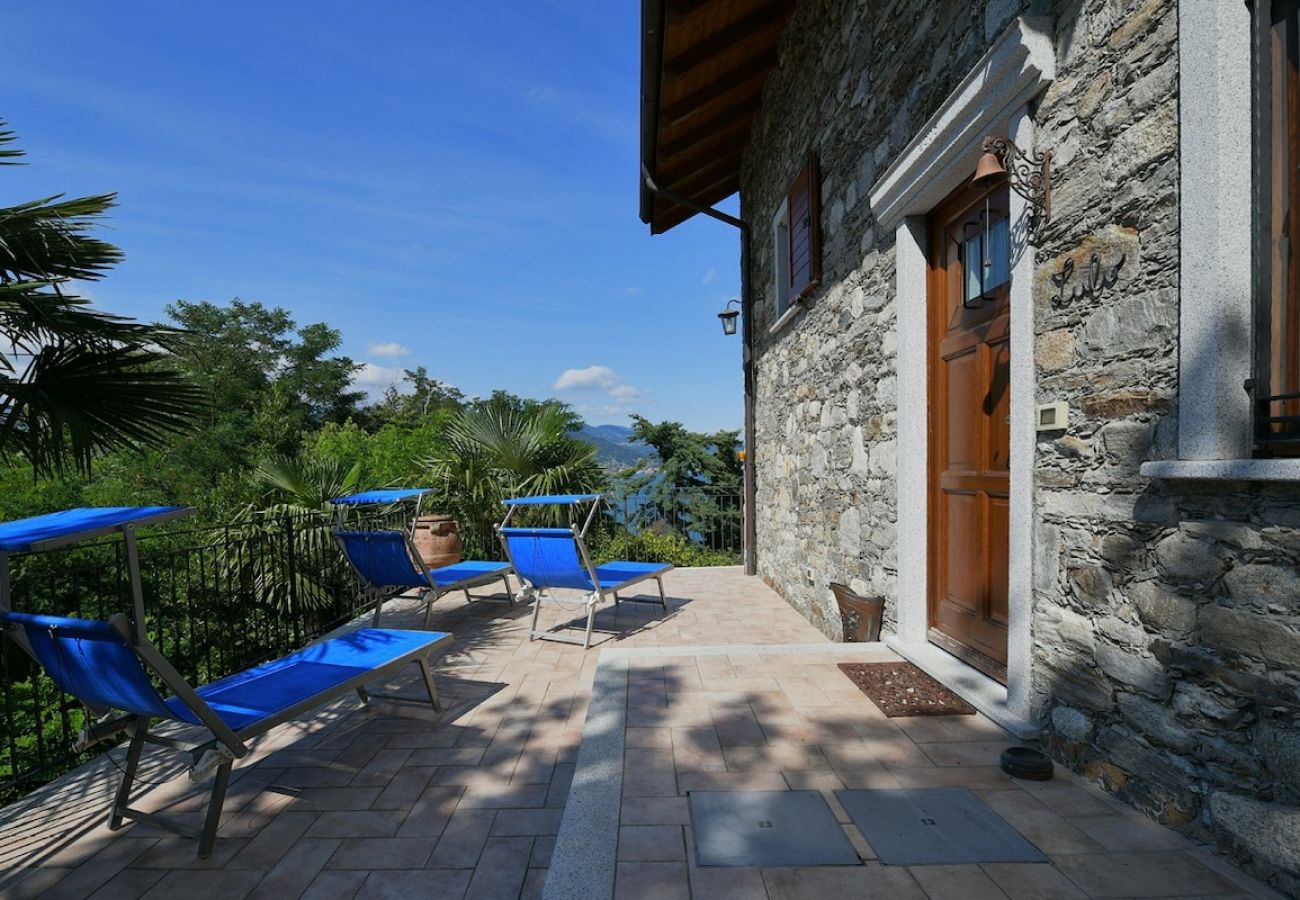 Maison à Baveno - Lulù stone house with view of the lake