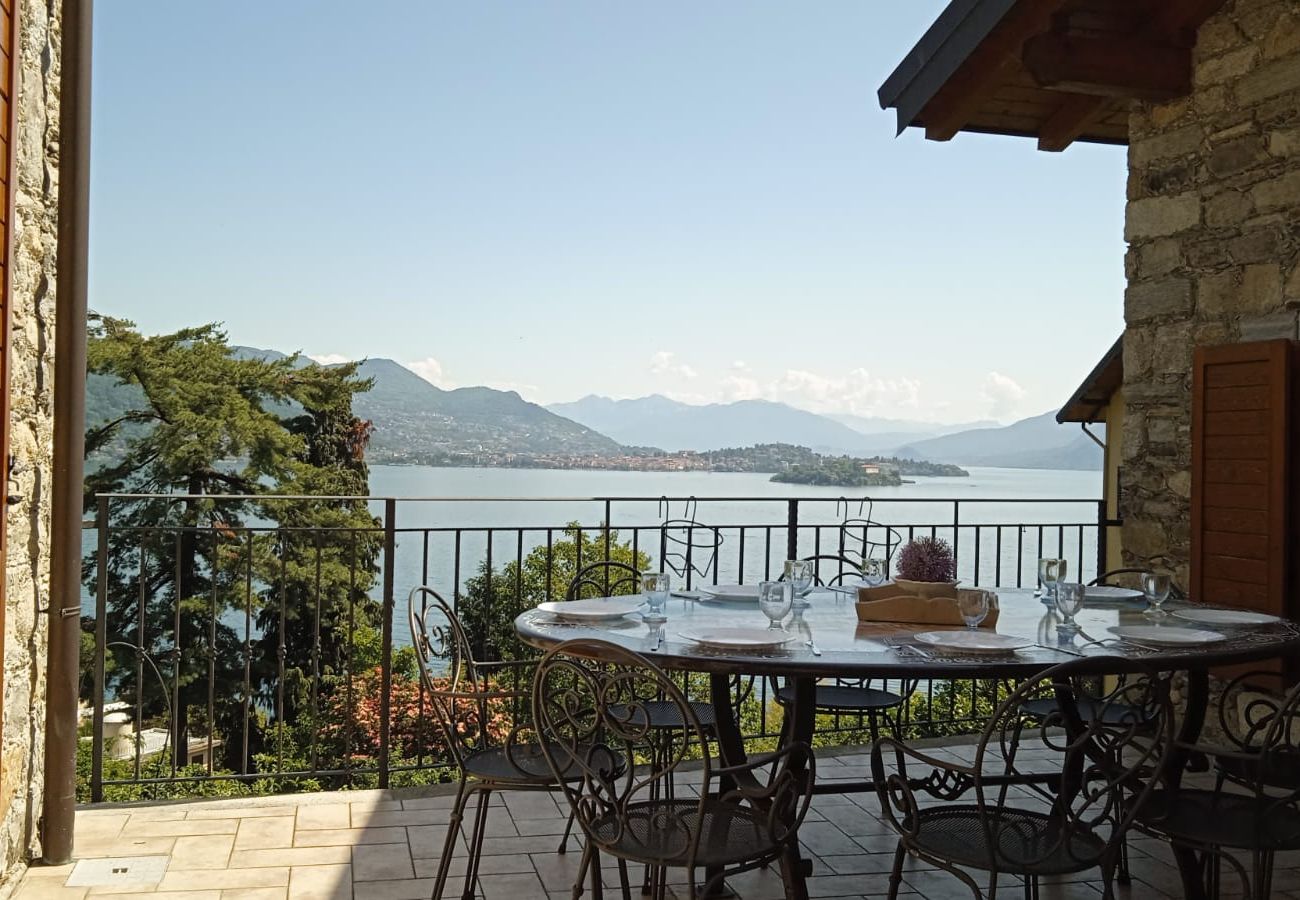 Maison à Baveno - Lulù stone house with view of the lake