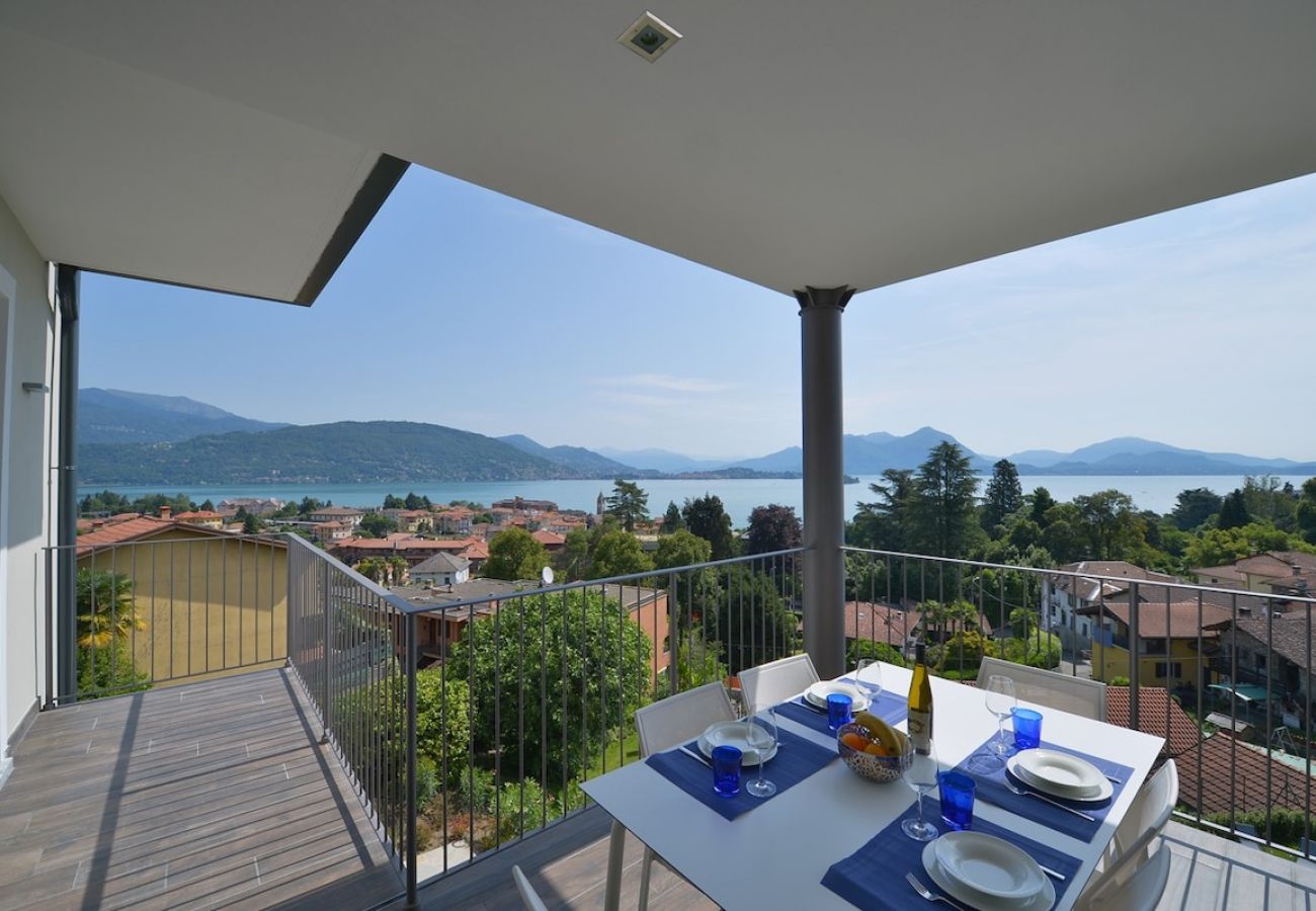 Apartment in Baveno - The View-Sky: design apt. with terrace lake view